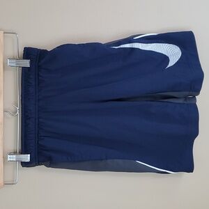 Nike Dri-Fit boys dark grey and blue shorts